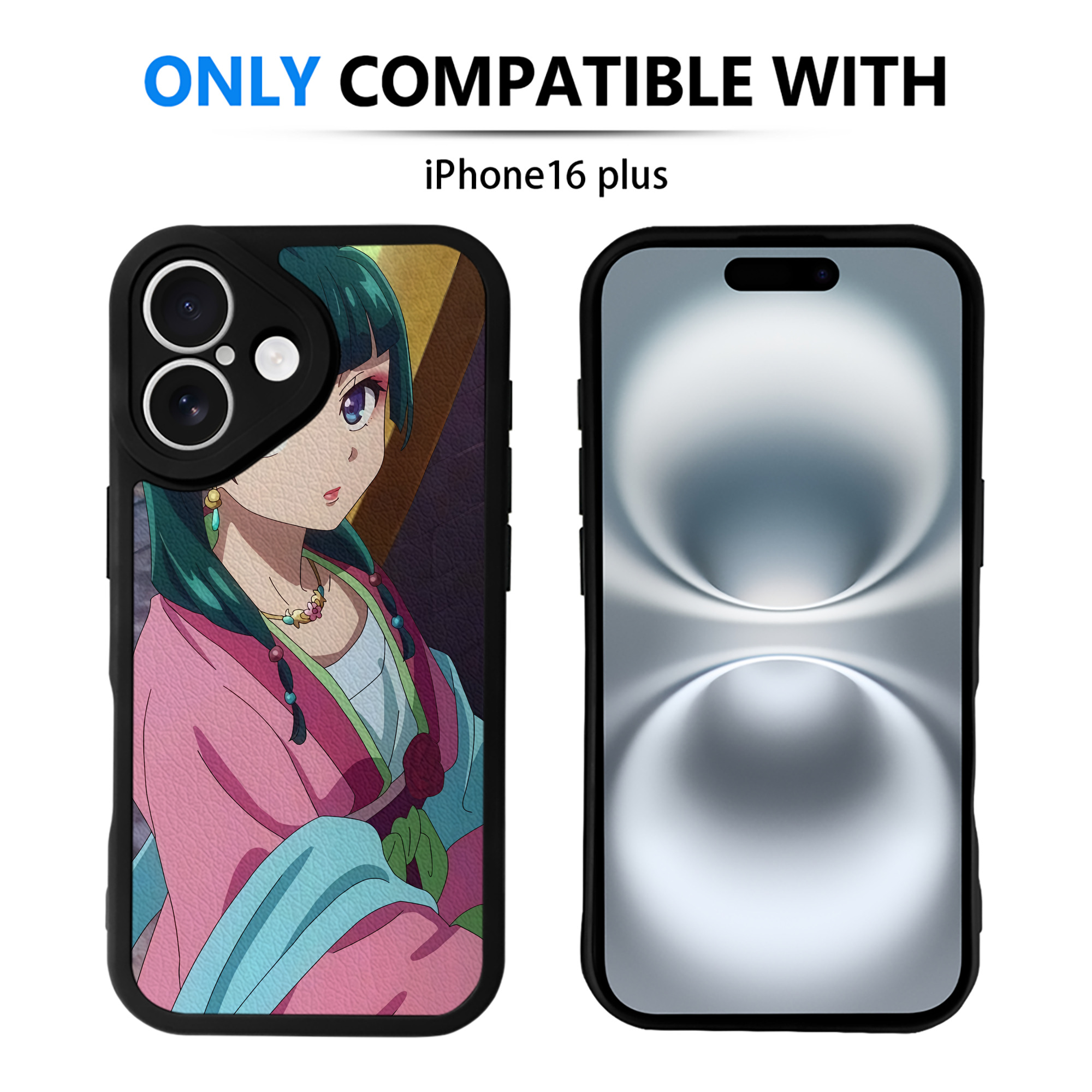 薬屋のひとりごと The Apothecary Diaries 【iPhone 16シリーズ対応】シリコンスマホケース（レザー調） 材質：シリコン